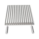Grelha Argentina Inox Parrilla 42cm com Calha Coletora Grelha Argentina Inox Parrilla 42cm com Calha Coletora