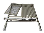 grelha argentina mista com moeda removivel 45, 50, 55cm
