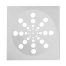 Grelha Astra Inox Simples Quadrada 15cm