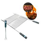 Grelha Bandeja Legumes Costela Peixes Churrasco Inox Aramada Pão de Alho Carne Asa Linguiça Parrilla
