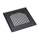 Grelha C/ Base Invinox 10 X10 Listras Black Matte 4006/1.bm.c