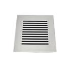 Grelha C/ Base Invinox 15x15 Listras Cromado Polido 5006/1.c Grelha C/ Base Invinox 15x15 Listras Cromado Polido 5006/1.c