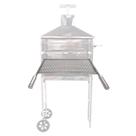 Grelha Churrasco Espetinho Movel 53x25,5 Inox Churrasqueira Grelha Churrasco Espetinho Movel 53x25,5 Inox Churrasqueira