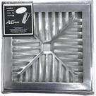 Grelha De Aluminio Com Porta Grelha Concava 15X15Cm Grelha De Aluminio Com Porta Grelha Concava 15X15Cm