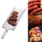 Grelha De Churrasco Dupla Abre Fecha Multiuso Carne Linguiça