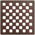 Grelha de Dreno Oasi Milano 9,5 cm Aço Inoxidável Bronze Grelha de Dreno Oasi Milano 9,5 cm Aço Inoxidável Bronze