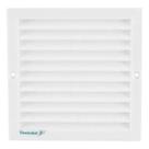 Grelha de encaixe e ventilação plastica 15x15cm com tela mosqueteiro Grelha de encaixe e ventilação plastica 15x15cm com tela mosqueteiro