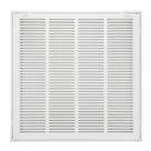 Grelha de filtro de ar de retorno Howeall 50,8 cm x 50,8 cm Aço Branco