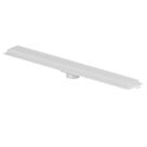 Grelha de ralo linear branca 90 cm tigre