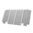 Grelha de retorno de ar Dometic branca shell 36 x 19 cm
