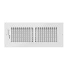 Grelha de ventilação AC Infinity Register 10 x 30 cm em aço branco