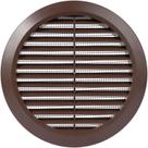 Grelha de ventilação ECOPRO VENT Brown 15cm com malha para insetos Grelha de ventilação ECOPRO VENT Brown 15cm com malha para insetos