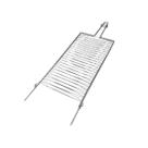 Grelha Dupla Churrasqueira Abaulada Resistente Churrasco Para Assar Peixe Carne Frango Grelha Dupla Abaulada Churrasqueira Churrasco Abaulada Resisten