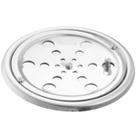 Grelha Fecho Caixilho Inox Redondo 1315 C 15cm