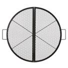 Grelha Fire Pit Grill VEVOR X-Marks em aço pesado de 36 polegadas Grelha Fire Pit Grill VEVOR X-Marks em aço pesado de 36 polegadas