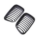 Grelha Frontal Preta Fosca Com Linha Única Para BMW Série 3 E46 Sedan 4 Portas Touring 330i 320i Grelha Frontal Preta Fosca Com Linha Única Para BMW Série 3 E46 Sedan 4 Portas Touring 330i 320i