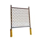 Grelha Galvanizada Tela Moeda Para Churrasqueira 30x30cm Grelha Galvanizada Tela Moeda Para Churrasqueira 30x30cm