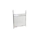 Grelha inox 55x50 cabo aluminio