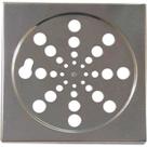 Grelha Inox Clarinox Quadrada 15Cm Fixa 5124