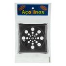 Grelha Inox Com Fecho Quadrada 10cm Overtime