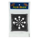 Grelha Inox Com Fecho Quadrada 15cm Overtime
