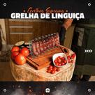 Grelha INOX para Linguiça - Assa até 9 Gomos Simultaneamente Artmill