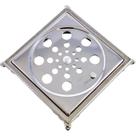 Grelha Inox Quadrada 100mm com Caixilho Kitinox Grelha Inox Quadrada 100mm com Caixilho Kitinox