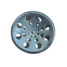 Grelha Inox Rotativa Redonda 10x10cm para Churrasqueira - Abre e Fecha