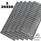 Grelha Linear 20x250 Alumínio com Suporte Quintal em 5 módulos de 50cm - Ficone Decor