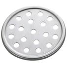 Grelha Meber Inox Redonda 1710 C 10 cm Cromado