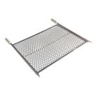 Grelha Moeda Inox Chapa Grossa C/ Ponta 5037,5 Churrasco
