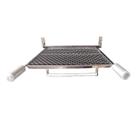 Grelha Moeda Inox para Suporte Suspenso Churrasco Grelhas
