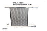 Grelha Moeda para Churrasqueira Profunda Grande 60x70cm
