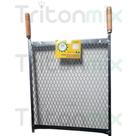 Grelha para Churrasco Zincada 45x50cm - NCG - Triton Mix