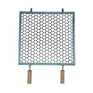 Grelha para Churrasqueira 225STE Aço Inox Quadrada 40x40cm para Carnes Rig Fundidos Grelha para Churrasqueira 225STE Aço Inox Quadrada 40x40cm para Carnes Rig Fundidos