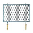 Grelha para Churrasqueira 30x50cm em Aço Inox Reforçado com Cabo de Madeira Rig Fundidos Grelha para Churrasqueira 30x50cm em Aço Inox Reforçado com Cabo de Madeira Rig Fundidos
