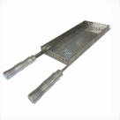 Grelha para churrasqueira inox wr 430 legumes 15x40 cabo inox