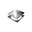 Grelha para Ralo Linear Novii Abre e Fecha 9574 15x15 Inox Polido