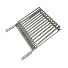 Grelha Parrilha Argentina Aço Inox com Caixa Gordura 50x60cm