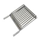 Grelha Parrilha Argentina Aço Inox Com Caixa Gordura 50x60cm