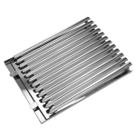 Grelha Parrilheira Inox Adaptável Para Qualquer Churrasqueira 30x42 cm