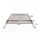 Grelha Picanheira Parrilha Argentina Picanha 45x40 Inox 430 + 1 Espalhador De Carvão