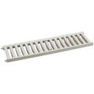 Grelha piso pvc externo 13x50 cm 3t cinza veic. leve tigre