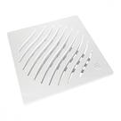 Grelha Plast Quad Branco 10X10 Tigre Grelha Plast Quad Branco 10X10 Tigre