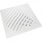 Grelha Plast Quad Branco 10X10 Tigre Grelha Plast Quad Branco 10X10 Tigre