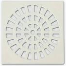 Grelha Plast.Quadr.Branca 150 Grap - Kit C/6 UN