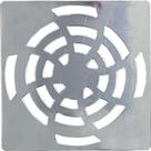 Grelha Plast Quadr Cromado 10X10 Luconi Grelha Plast Quadr Cromado 10X10 Luconi