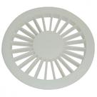 Grelha Plast Red Branco 10X10 Luconi