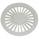 Grelha Plast Red Branco 10X10 Luconi