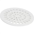 Grelha Plastica Amanco Redonda Branca 10X10 11624 Grelha Plastica Amanco Redonda Branca 10X10 11624